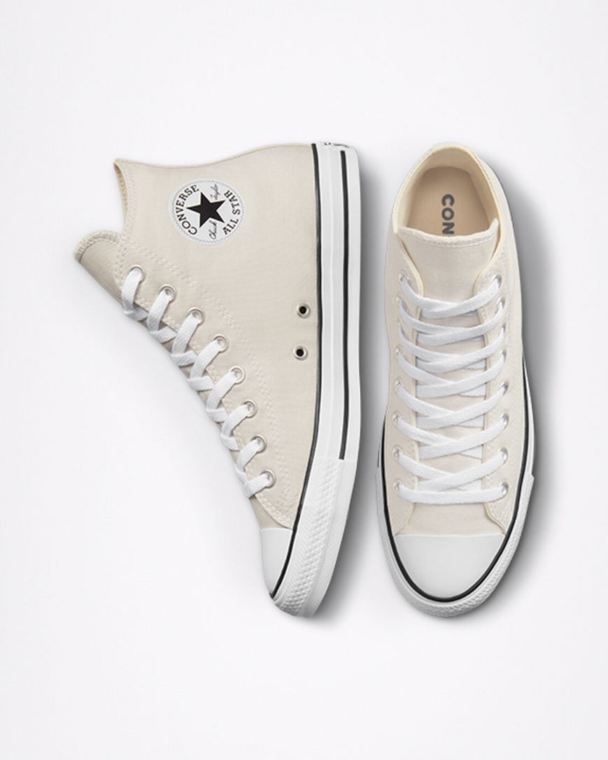 Tenisi Inalti Dama Converse Chuck Taylor All Star Seasonal Color Bej | RO WSKEN297